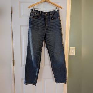 Zara Straight Leg High waist jeans